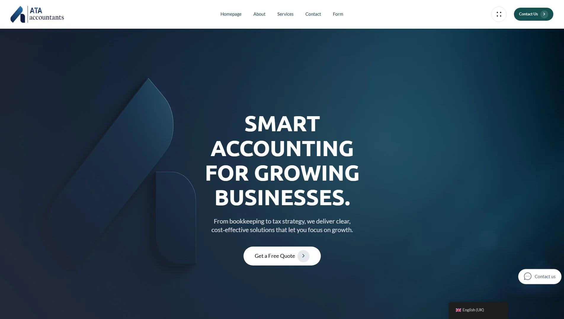 ATA ACCOUNTANCY — web project by DMC Kreatif