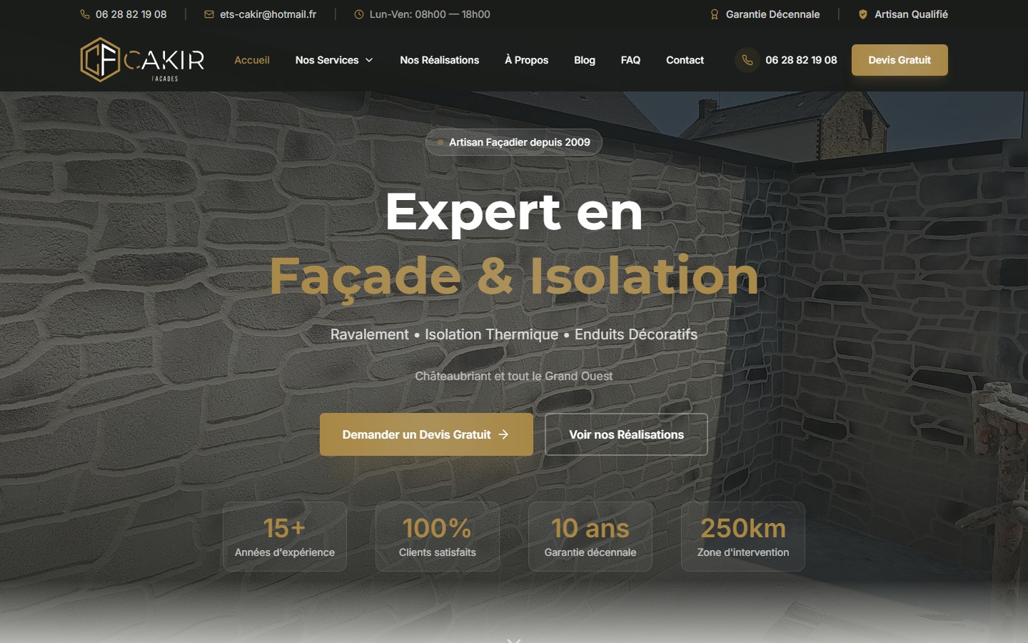 CAKIR FACADES — web project by DMC Kreatif